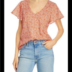 Parker NWT Floral Top - size M
